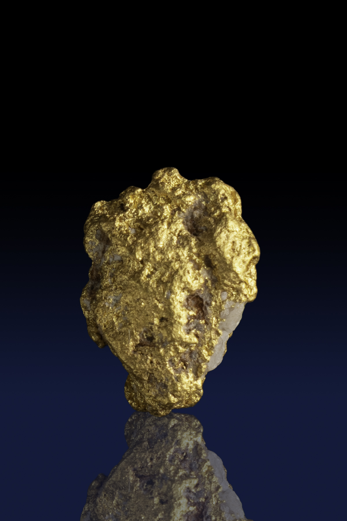 Stunning, Textured Natural Gold Nugget - Australia - 1.21 grams (image for) Stunning, Textured Natural Gold Nugget - Australia - 1.21 grams